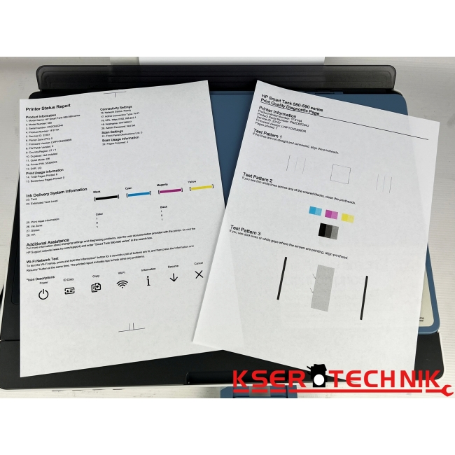 Urządzenie Wielofunkcyjne Drukarka Ksero Skaner HP Smart Tank 585